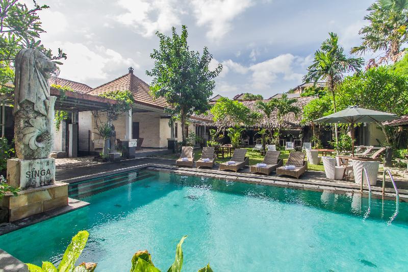 Jimbaran Lestari Hotel & Residence - Spa Exterior foto